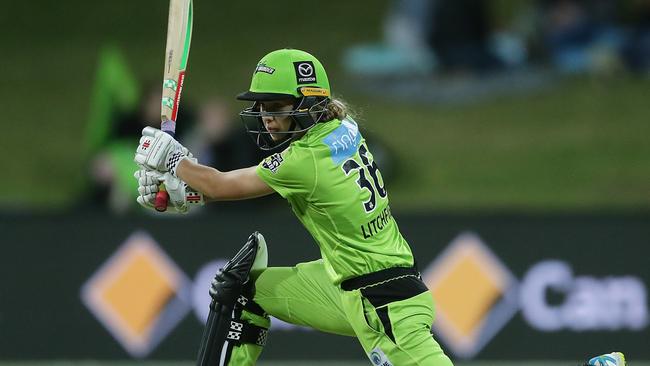 Litchfield impressed for the Thunder in the Women's Big Bash League.