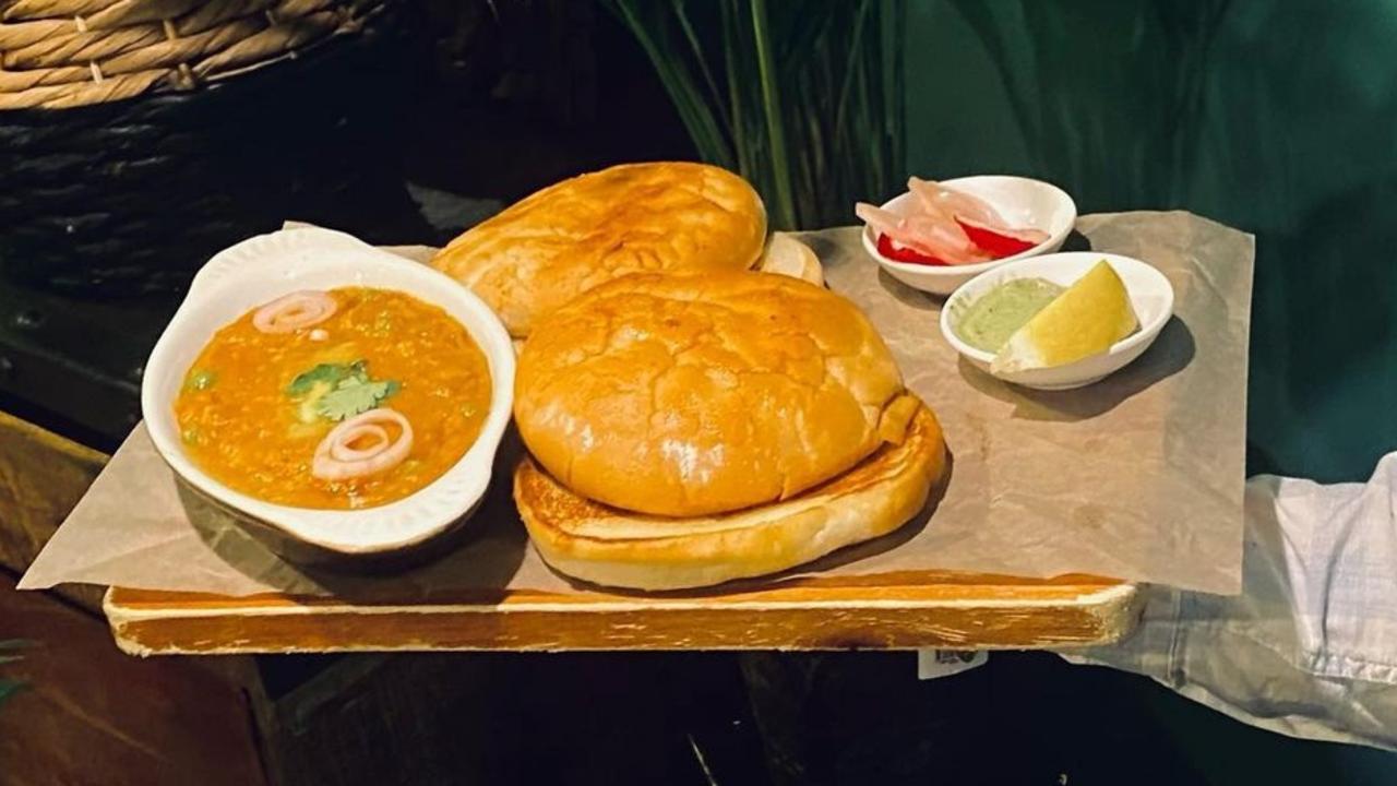 The Delhi pav bhaji at Soo Dehli in Stones Corner.