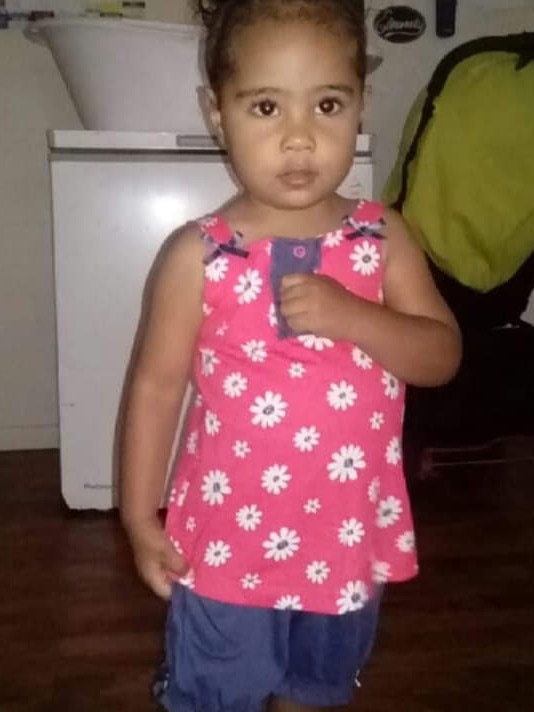 The remains of Chinchilla toddler Kaydence Dawita Mills (pictured) were found near the Chinchilla weir in March 2020. Picture: Supplied