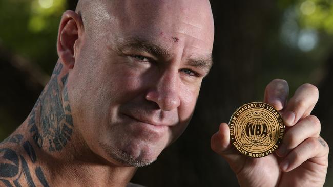 Heavyweight champion Lucas Browne.