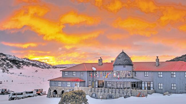 Charlotte Pass, Australia’s only snowbound ski resort.