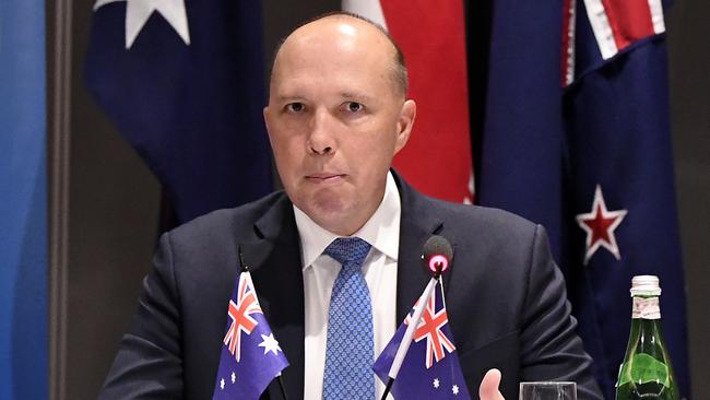 Federal Minister for Home Affairs Peter Dutton intervened to stop the deportation of a French au pair. Picture: AAP