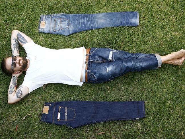 Bryce Alton opened the first Nudie Jeans store at 35 William St, Paddington. Picture: John Appleyard