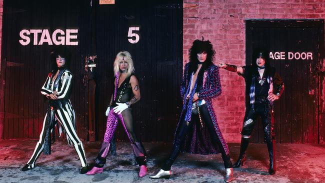 Motley Crue, 1985. Picture: Mark Weiss