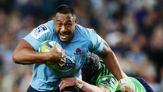 Sekope Kepu has his best game of the season in the Tahs’ win over the Highlanders.