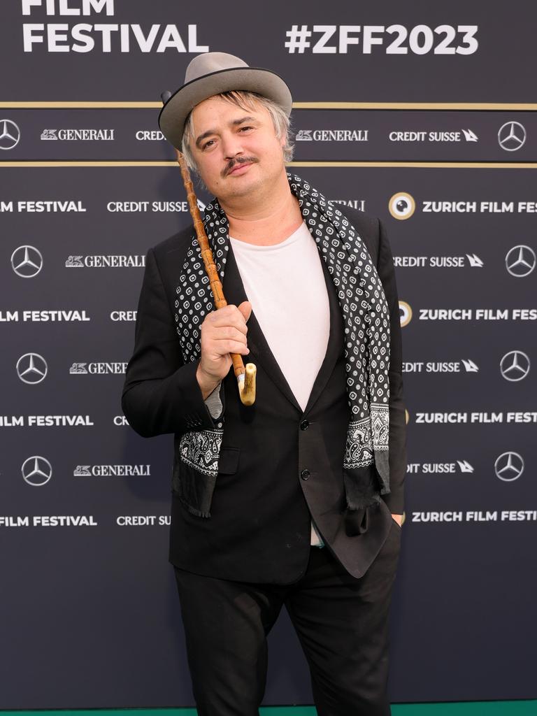 Doherty, seen here with a walking stick in 2023, has been told to stay off his feet or risk amputation. Picture: Joshua Sammer/Getty Images for ZFF