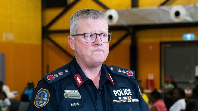 NT Police commissioner Jamie Chalker. Picture: Pema Tamang