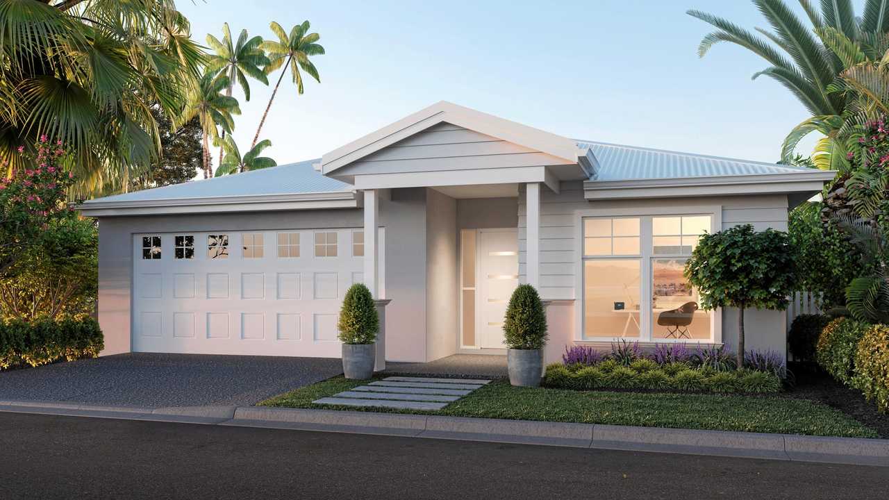 APPROVED: An artist's impression of one of the homes as part of the Bargara Waters development. Pictured below: Andre Hayek. Picture: Contributed