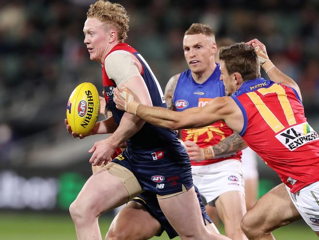 Clarry isn’t quite Dusty, but he’s a damn fine player for the dominant Dees. Picture: AFL Photos/Getty Images