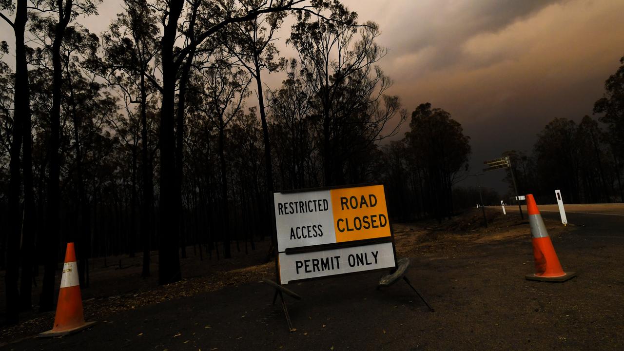 Bushfires More than 100 major road closures affecting fresh food