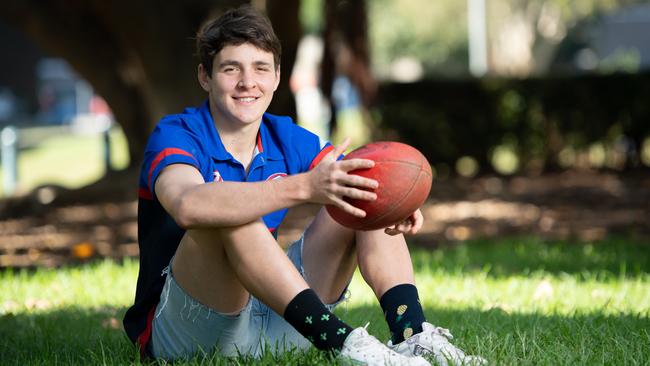 Errol Gulden has been part of the Sydney Swans academy since under-11s. Picture: AAP IMAGE / MONIQUE HARMER