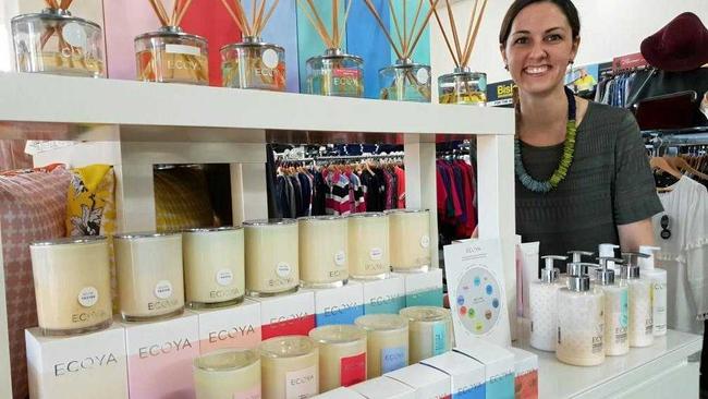 SHOP LOCAL: Karena Wilson from The Linen Cupboard at Dirranbandi. Picture: Contributed