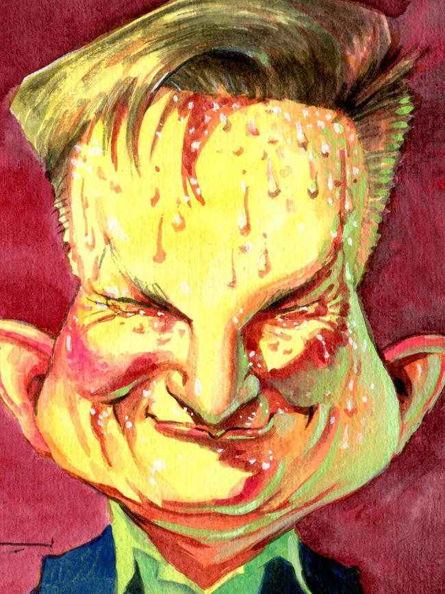 Sturt Krygsman illustration of Chris Bowen