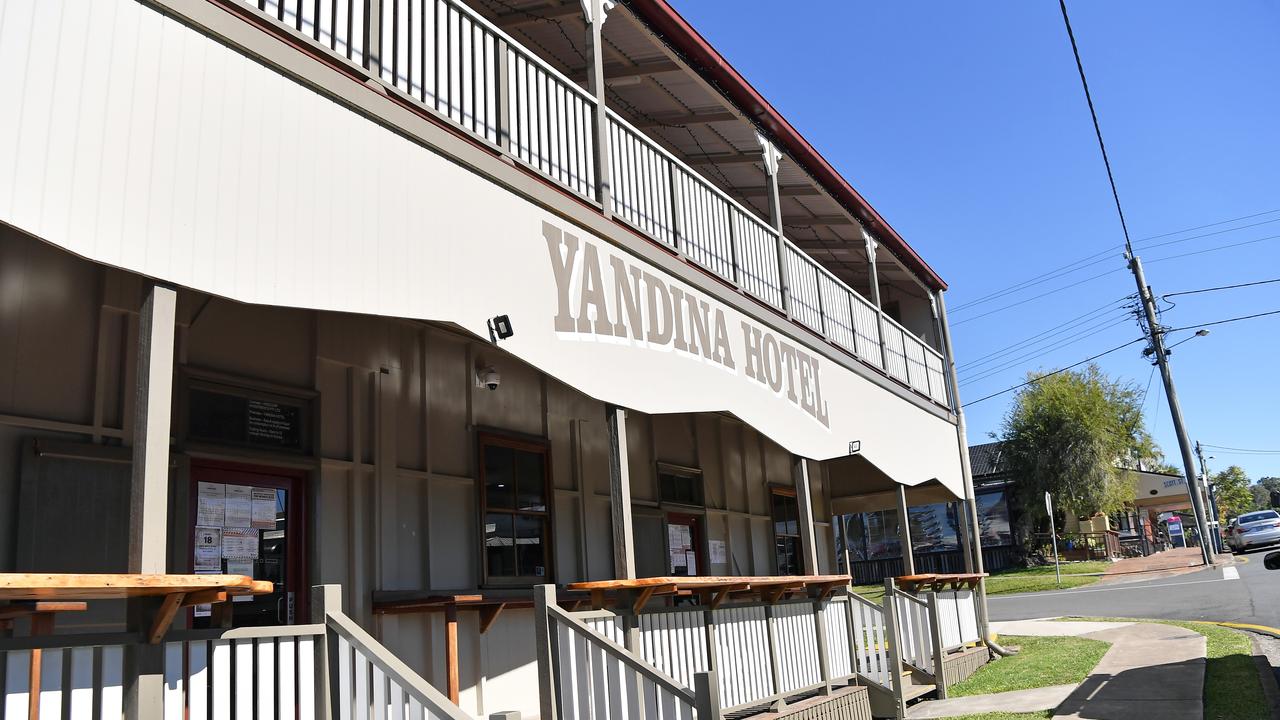 A man has been charged for allegedly stealing from businesses including the Yandina Hotel.