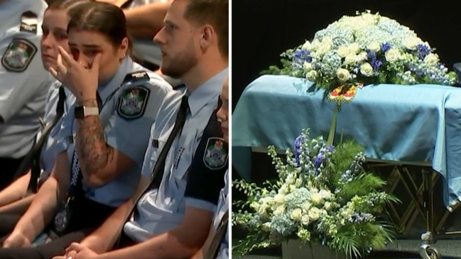 Thousands honour QLD Police officers killed in shooting at state memorial