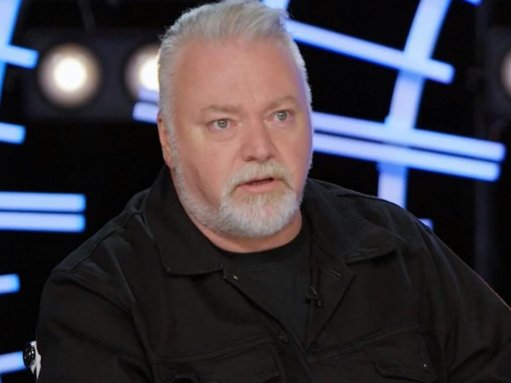 Kyle Sandilands looked close to tears on the latest episode of Australian Idol. Picture: Channel 7