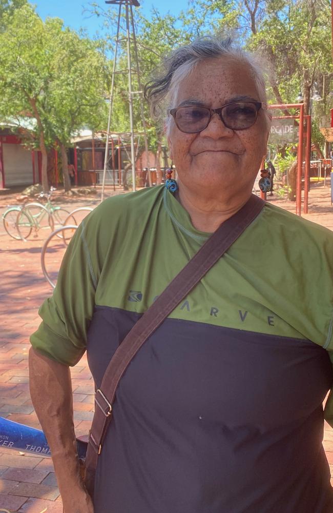 Katherine Coulthard was born and raised in Central Australia and has called Alice Springs home for more than 20 years. She says she can no longer stay in the town because of climbing crime rates and unrest. Picture: Matt Cunningham