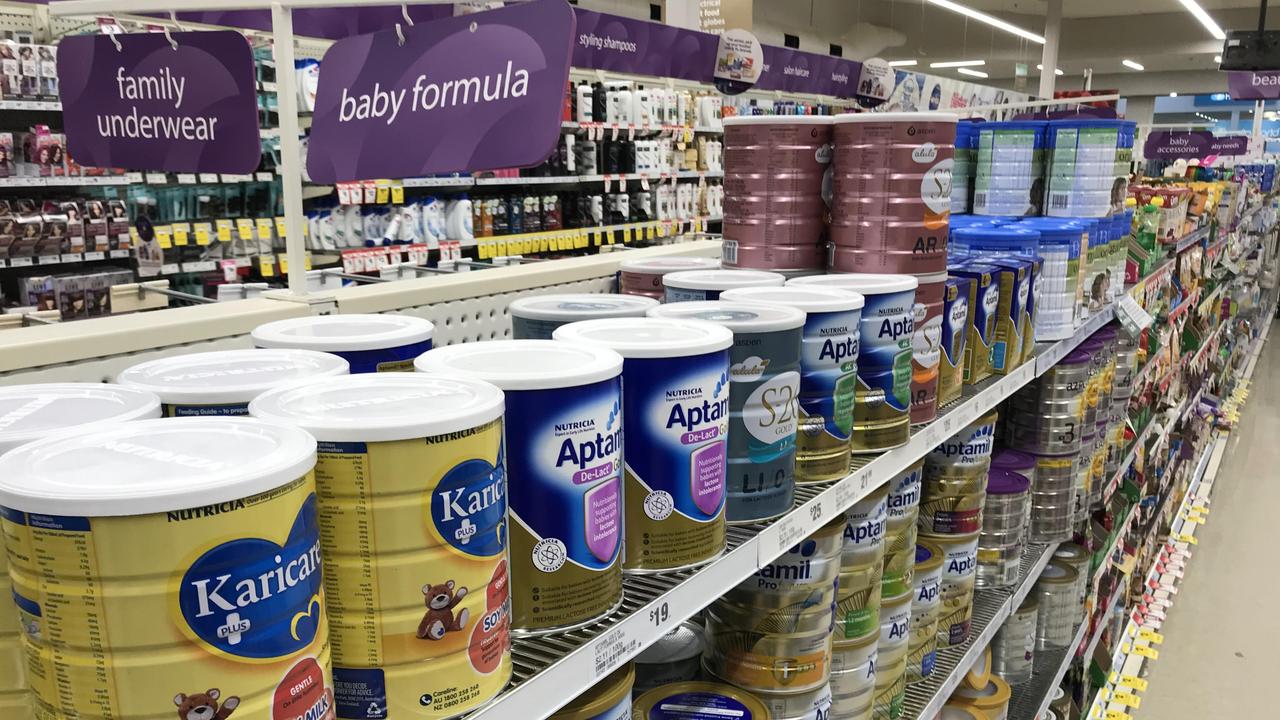 Woolworths store baby formula