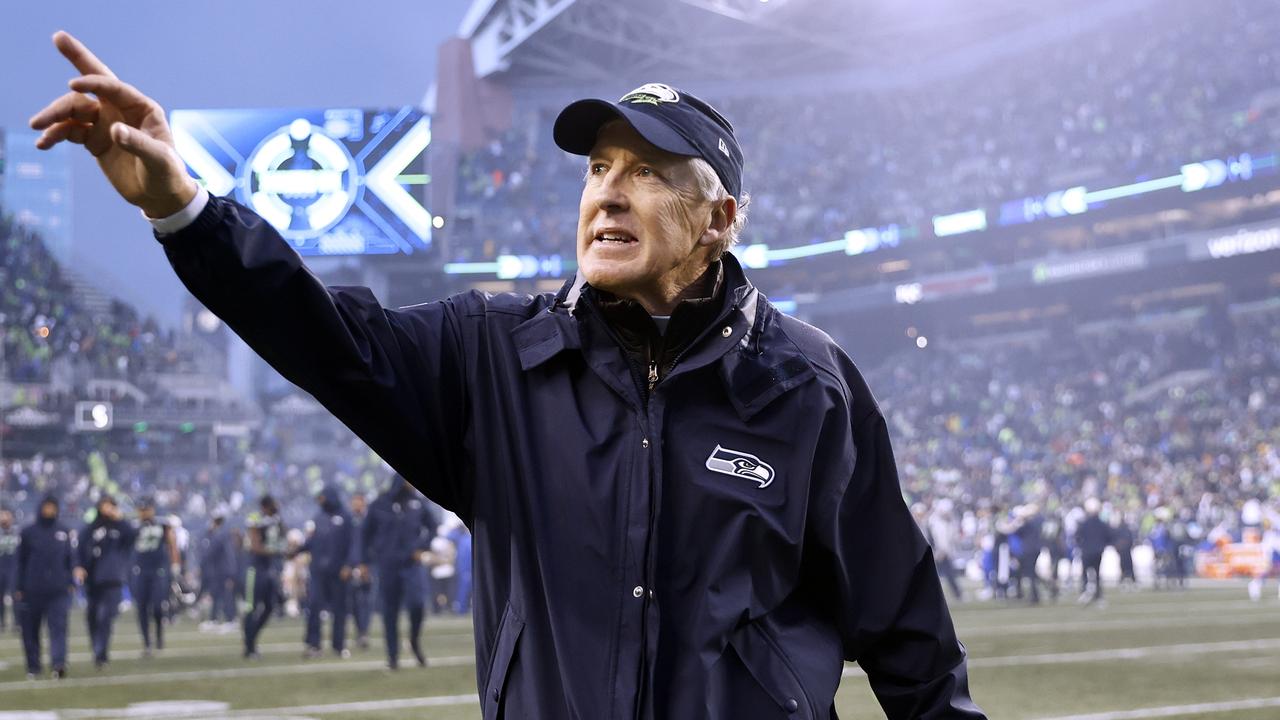 Seattle Seahawks head coach Pete Carroll. Picture: Steph Chambers/Getty Images