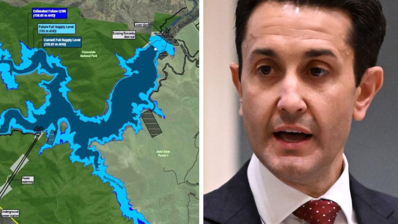 LNP opposition leader David Crisafulli has declined to outright support the planned renewable plant, proposed to be built at Borumba Dam in the Mary Valley about 40km south of Gympie, but in his budget reply speech declared the controversial project would be put under the microscope.