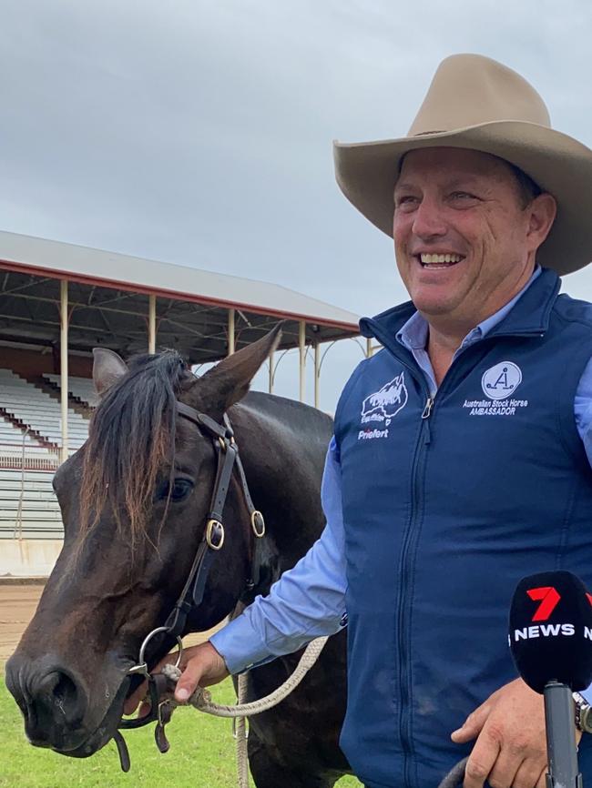 Guy McLean and his horses will be performing at this year’s Rockhampton Agricultural Show.