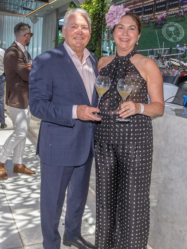 Melbourne Cup at the Emporium Hotel, South Bank. Photo: Stephen Archer