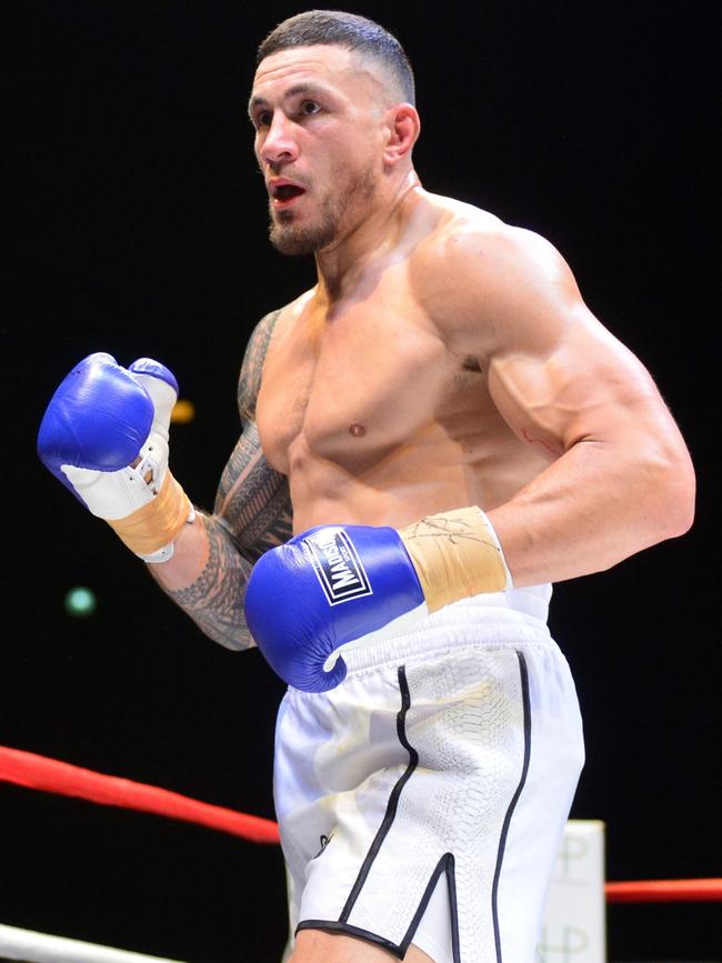 Sonny Bill is the real deal in the ring.