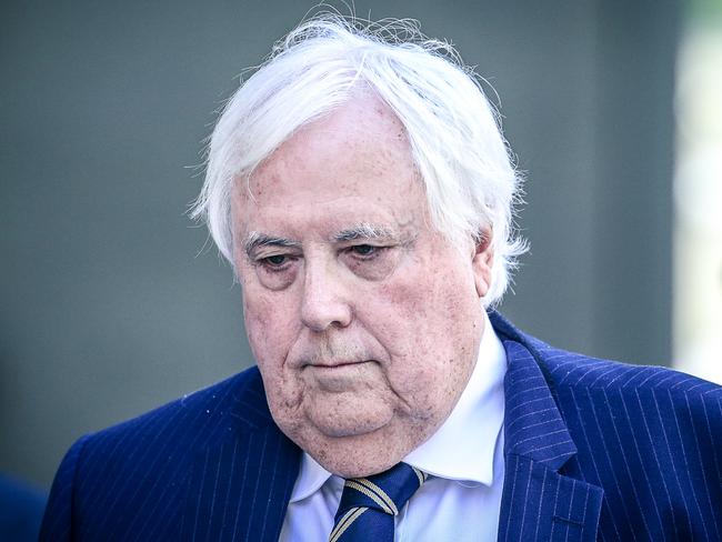 NCA NEWSWIRE BRISBANE AUSTRALIA 18/09/2023Mining Magnate Clive Palmer leaves Brisbane Supreme Court.Picture: Glenn Campbell/NcaNewsWire