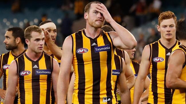 Jarryd Roughead’s Hawthorn will play just one prime time game.