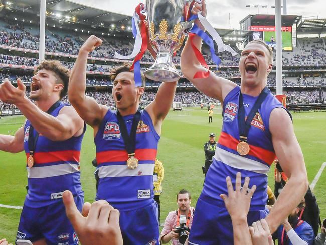 2016 AFL Grand Final match between the Western Bulldogs and the Sydney Swans at the Melbourne Cricket Ground (MCG), Melbourne, Australia on October 1, 2016. Picture: Jason Edwards