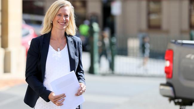 Polling analyst Kevin Bonham believes Rebecca White may provide the boost Labor needs to wrest power from the Liberals at the next election. Picture: SAM ROSEWARNE