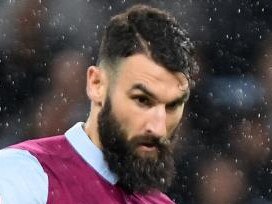 Mile Jedinak in action for Aston Villa.