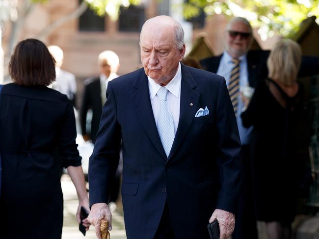 Alan Jones denies all the allegations levelled at him. Picture: NCA NewsWire / Nikki Short