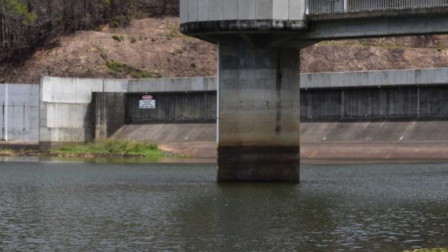 The weekend downpours lifted the level of Clarrie Hall Dam. Picture: Tweed Shire Council