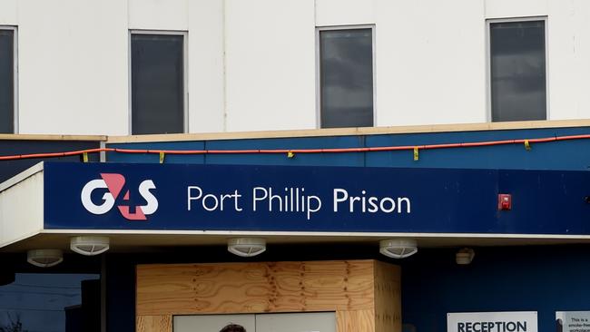 Prisoners used spoons and forks to try and dig their way out of Port Phillip Prison last year.