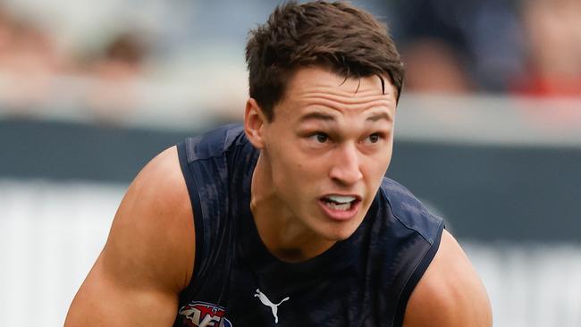 Corey Durdin looks to have a role in Carlton’s forward line. Picture: Getty Images