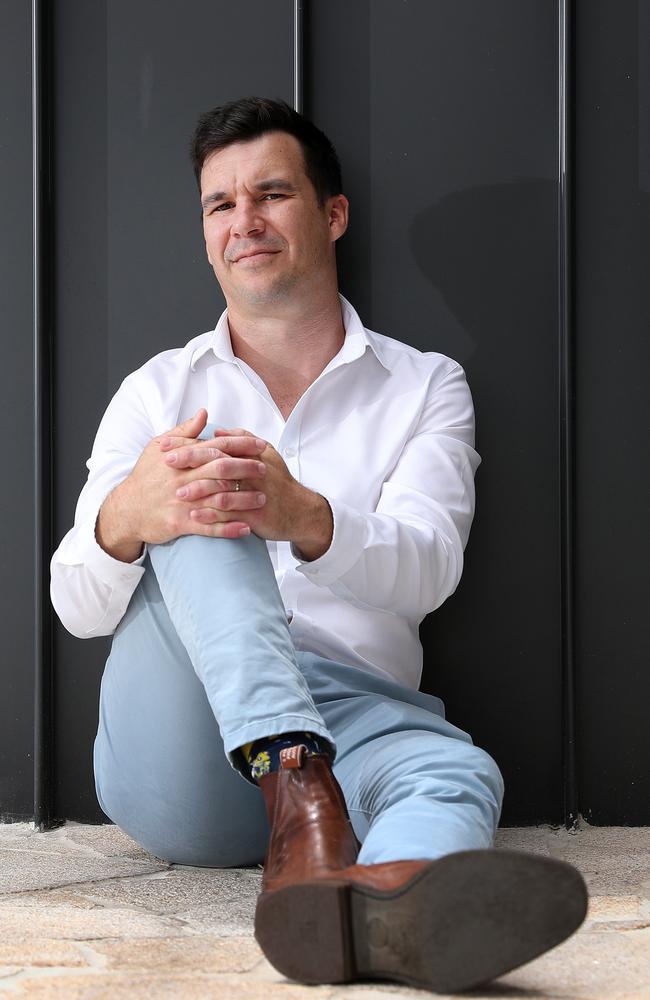 Steve Thirgood, founder of Brisbane-based business Fansdonate. Photographer: Liam Kidston.