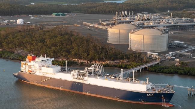 Queensland Gas LNG.