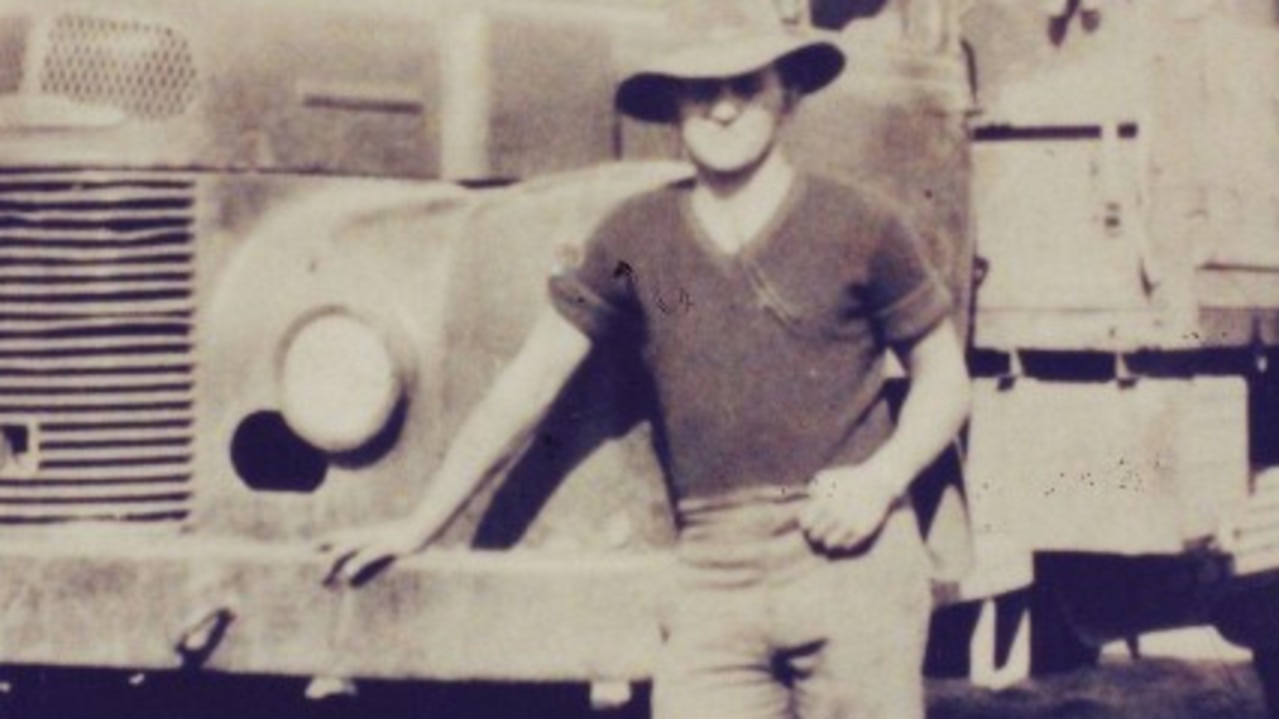 Samuel William Francis Darke will be presented with .Nuclear Test Medal for his role in the UK Nuclear Testing Program at Grafton on 24 April 2024. Image: Sam and RAAF truck
