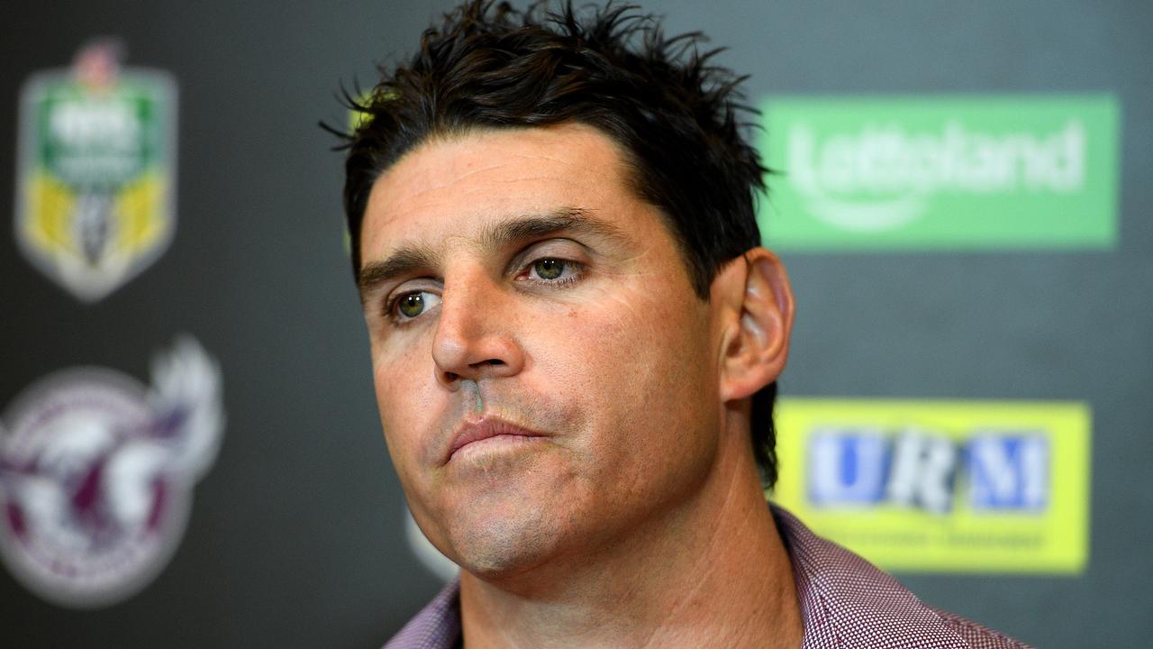 Trent Barrett is battling Manly for a release.