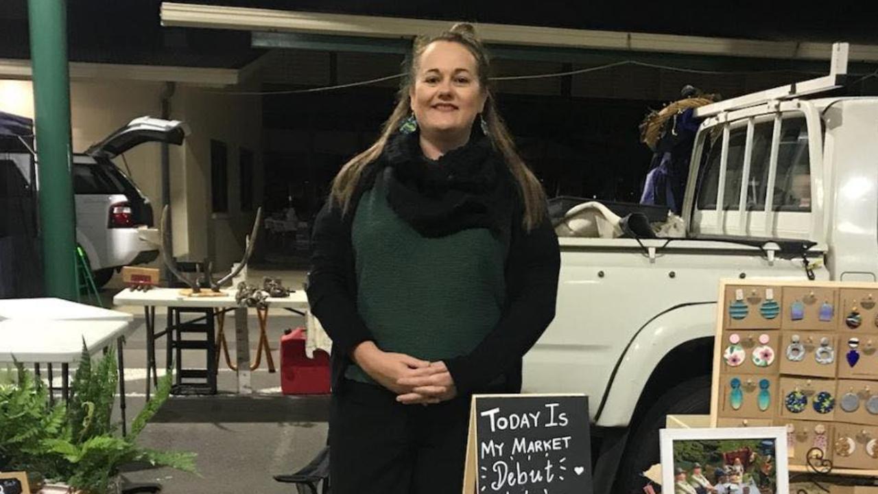 LOVE AND JOY: Bundaberg primary school teacher Rebecca Lovejoy has started her own business Crafted With Love and Joy but said it's her love for the hobby that drives her.