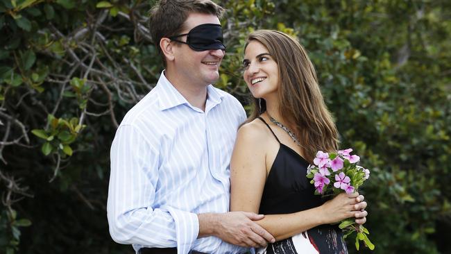 Christiana Wolf and Jeff Gilling promoted blind speed dating in Manly ...