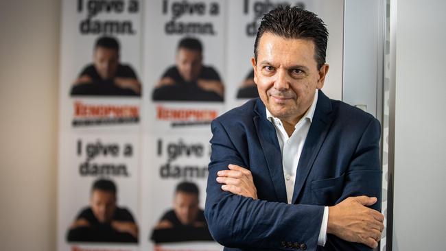 Former Senator and Senate candidate Nick Xenophon. Picture: Tom Huntley