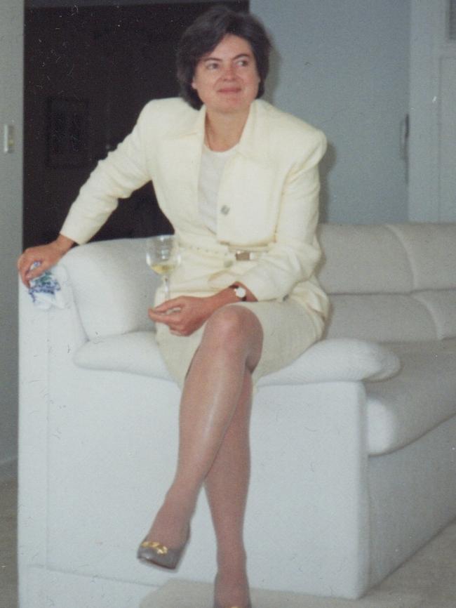 Vanstone at the end of the Easton Royal Commission in Perth, 1995