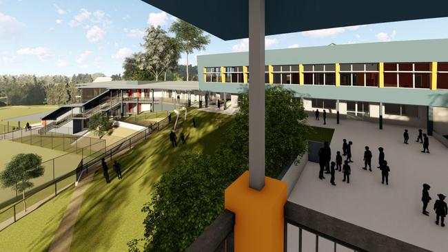 The proposed Performing Arts Centre at Gold Coast Christian College set to open in 2020.