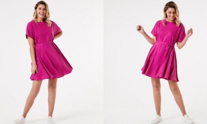 Pink 2025 dress kmart