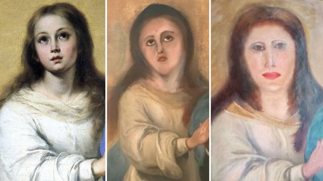 Shocking art restorations so bad, they're good | escape.com.au