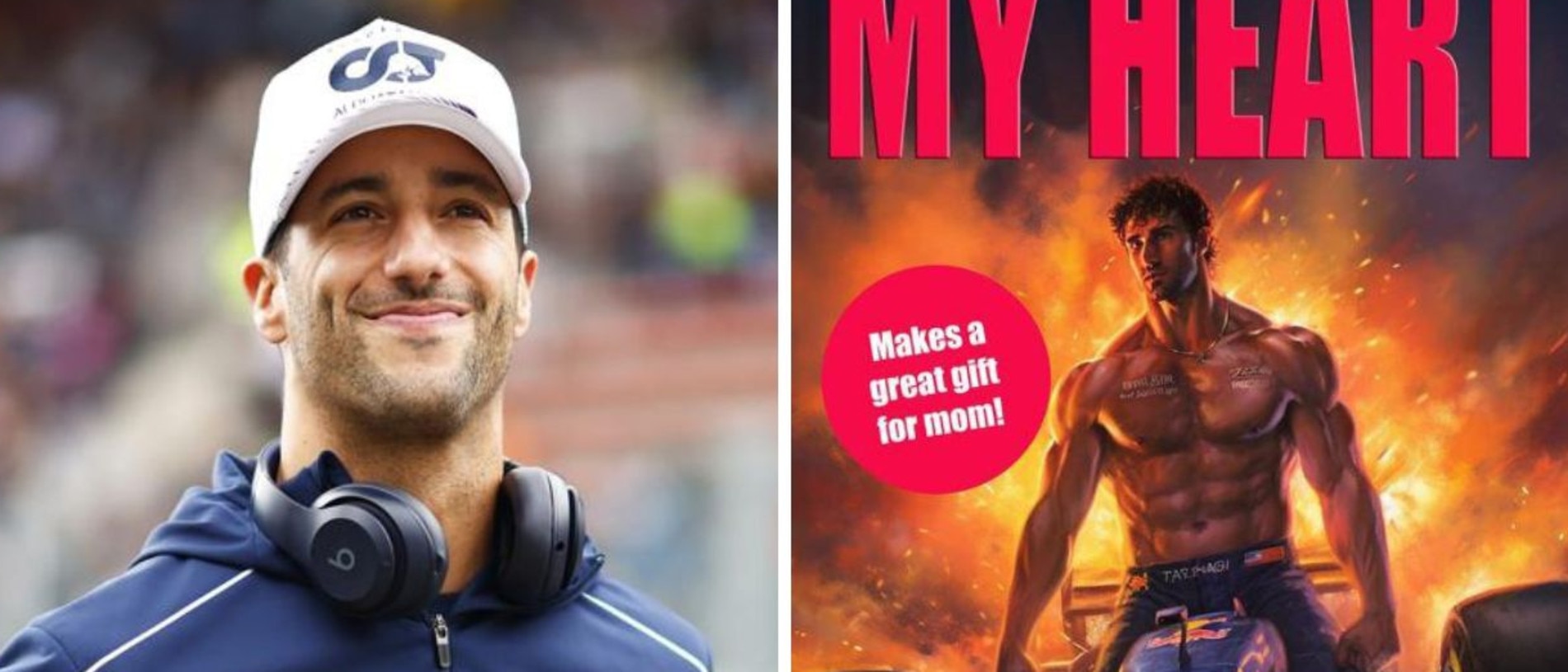 F1 2023: Daniel Ricciardo stunned by new erotic fiction novel featuring  Australian driver, Dutch Grand Prix