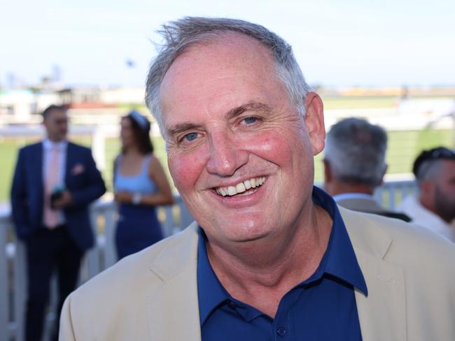 Hedley Thomas at the Magic Millions VIP Marquee 2024 at the Gold Coast Turf Club for Gold Coast at Large, Picture, Portia Large.