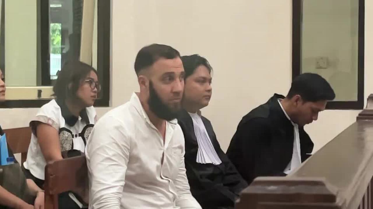 Aussie man Ali Shahrouk facing trial in Bali